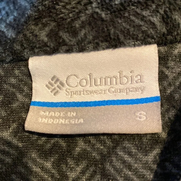 Columbia Small Jacket Pullover Arctic Air Printed Half Zip - Picture 6 of 7